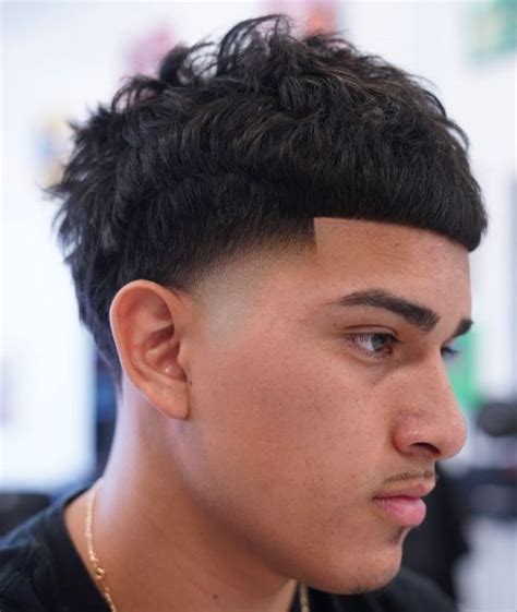 taper fade straight hair